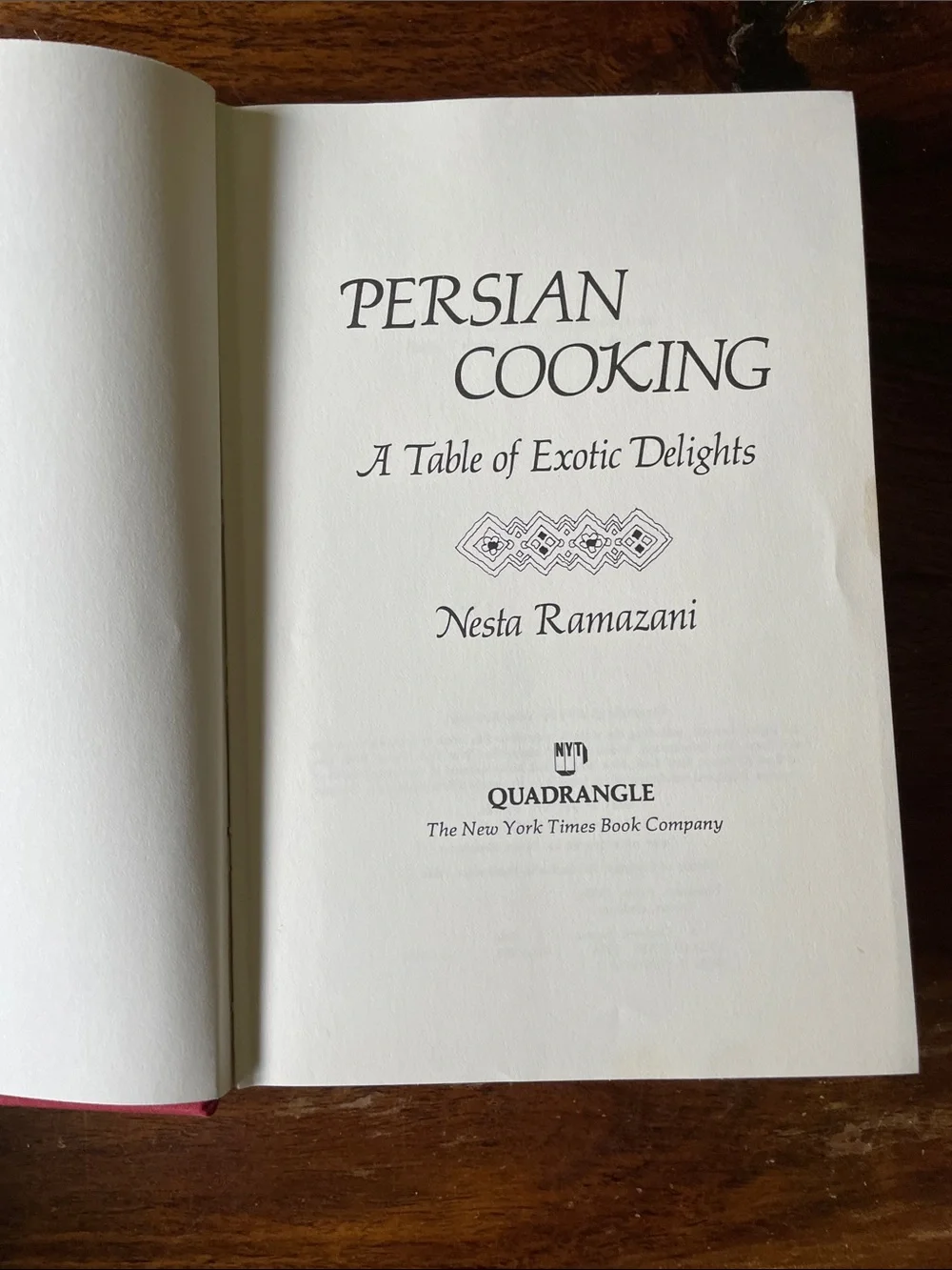Books Vintage persian cooking